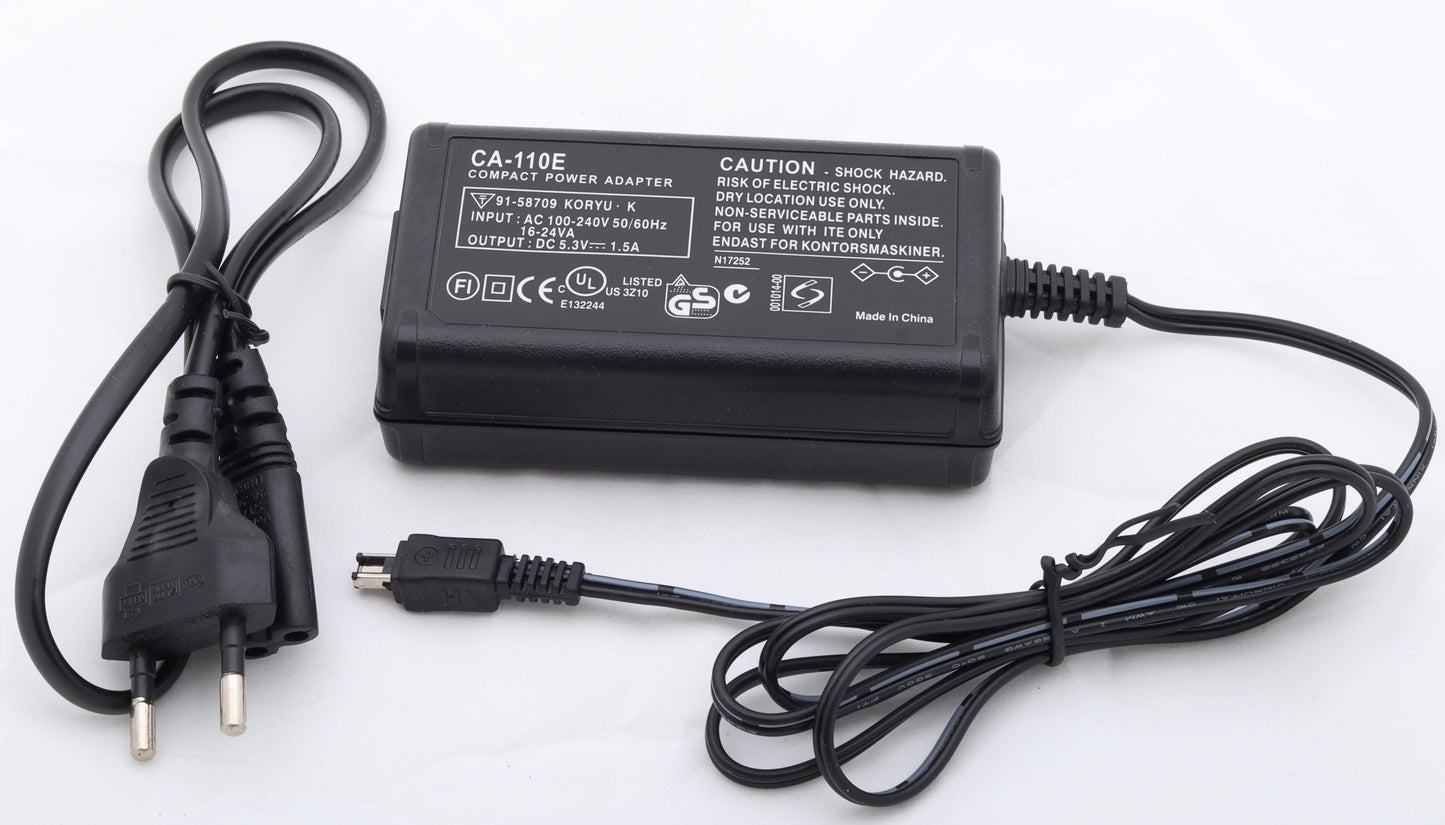 CA-110E Power Adapter – Reliable Power for Your Camcorder
