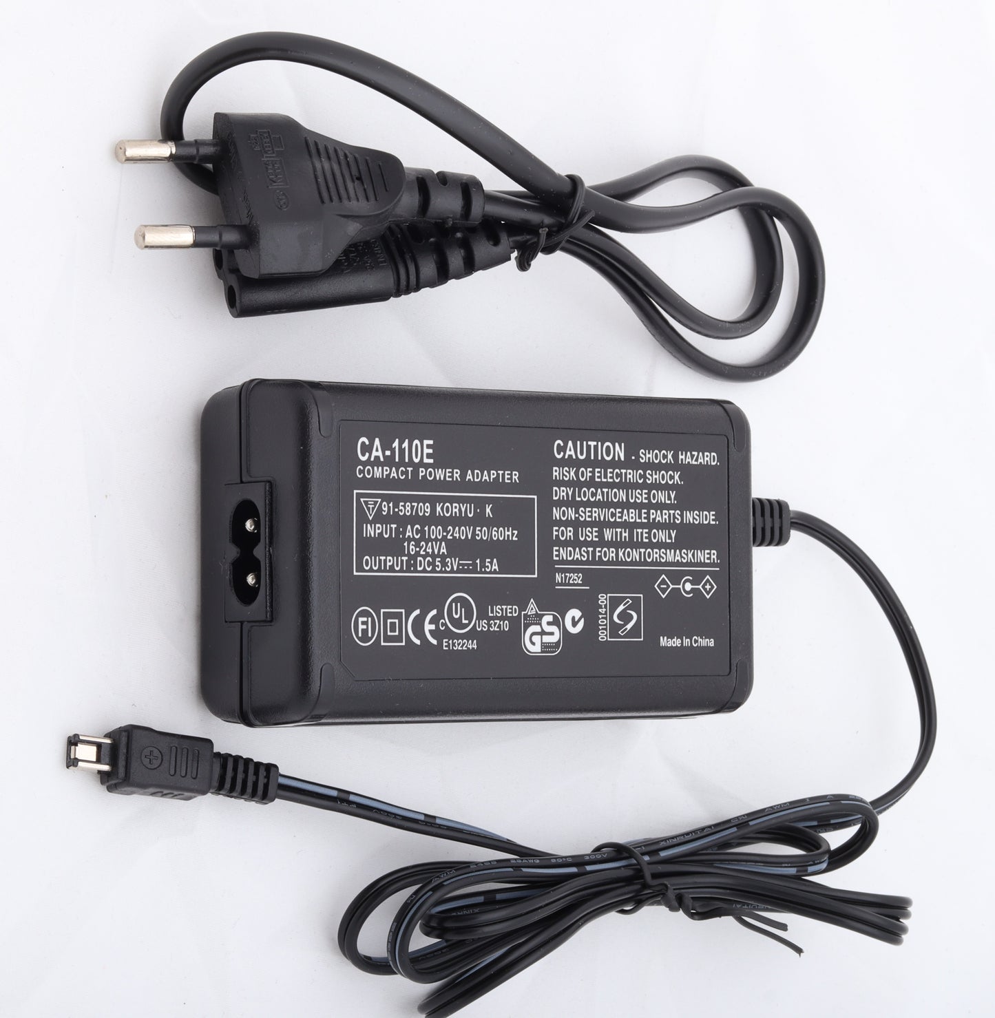 CA-110E Power Adapter – Reliable Power for Your Camcorder