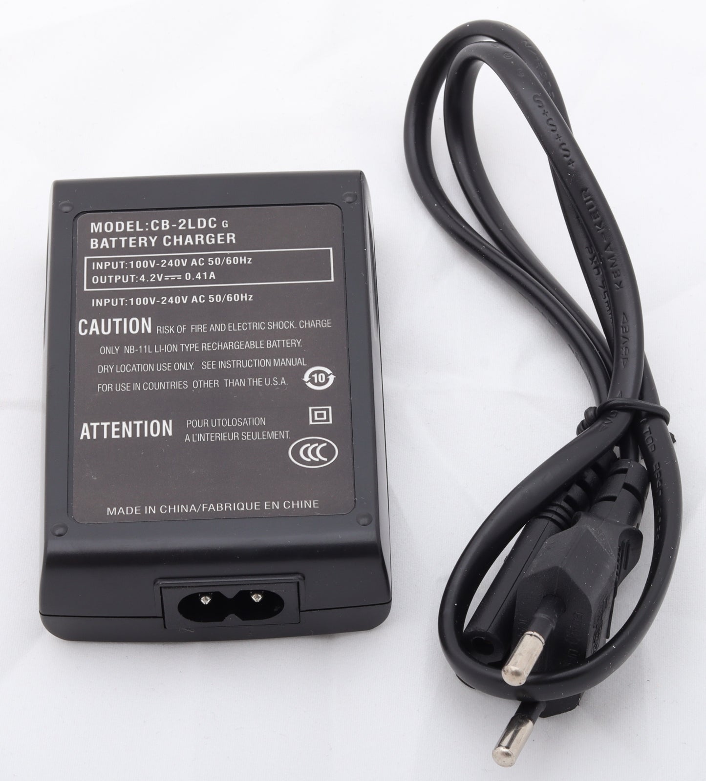 CB-2LDC Battery Charger – Reliable Charging for NB-11L & NB-11LH Batteries