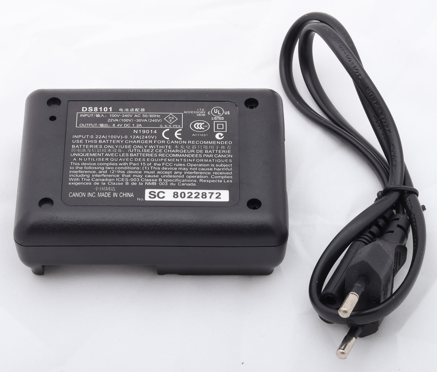 CB-5L Battery Charger – Reliable Charging for BP-511 & BP-511A Batteries