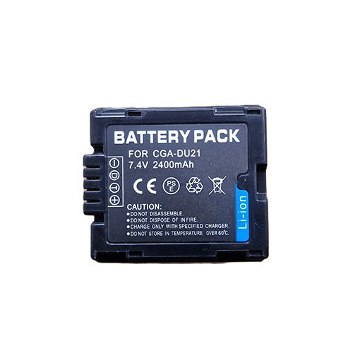 π Replacement Battery Pack for Panasonic CGA-DU21 β 7.4V 2400mAh Li-Ion Battery