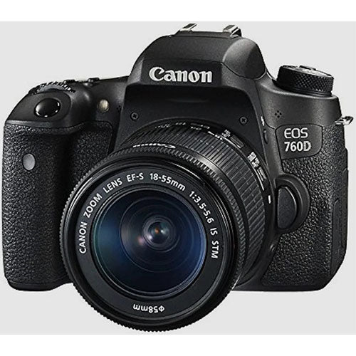 πΈ Canon EOS 760D with EF-S 18β55mm IS Lens β Advanced DSLR Kit Condition: Used β Excellent Working Condition