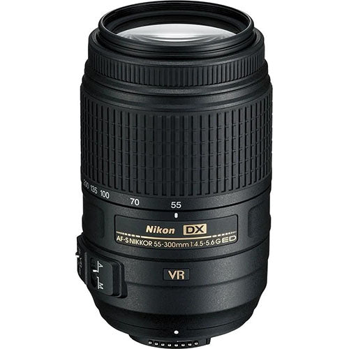 πΈ Nikon AF-S DX 55β300mm f/4.5β5.6G ED VR β Telephoto Zoom Lens (Used) Condition: Used