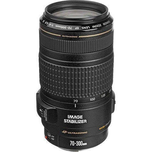 📸 Canon EF 70–300mm f/4-5.6 USM Telephoto Zoom Lens