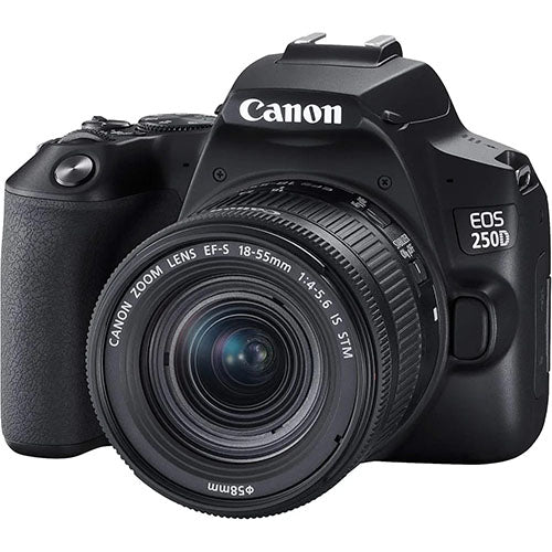 Canon EOS 250D | 24.1MP DSLR | 4K Video & Vari-Angle Touchscreen