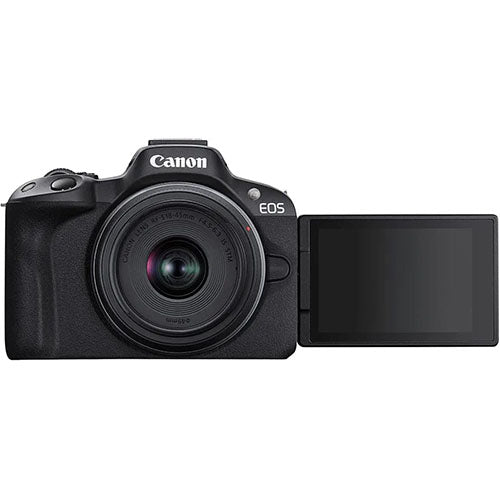 📸 Canon EOS R50 with 18–45mm Kit Lens – Compact Mirrorless Performance (Used – Excellent Condition)