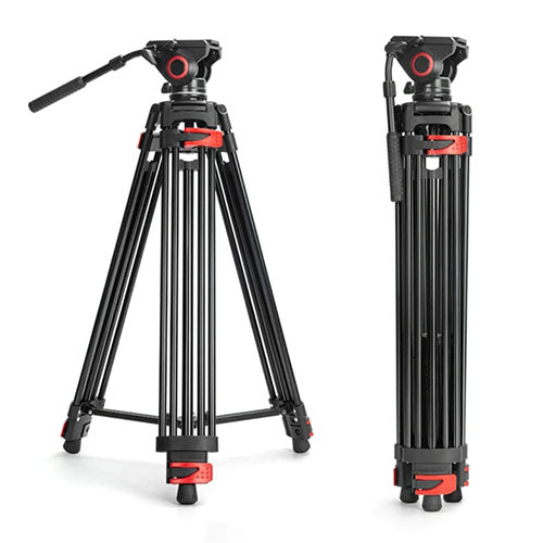 π₯ Heavy Duty Tripod Fluid Head β Smooth, Professional Pan & Tilt Control