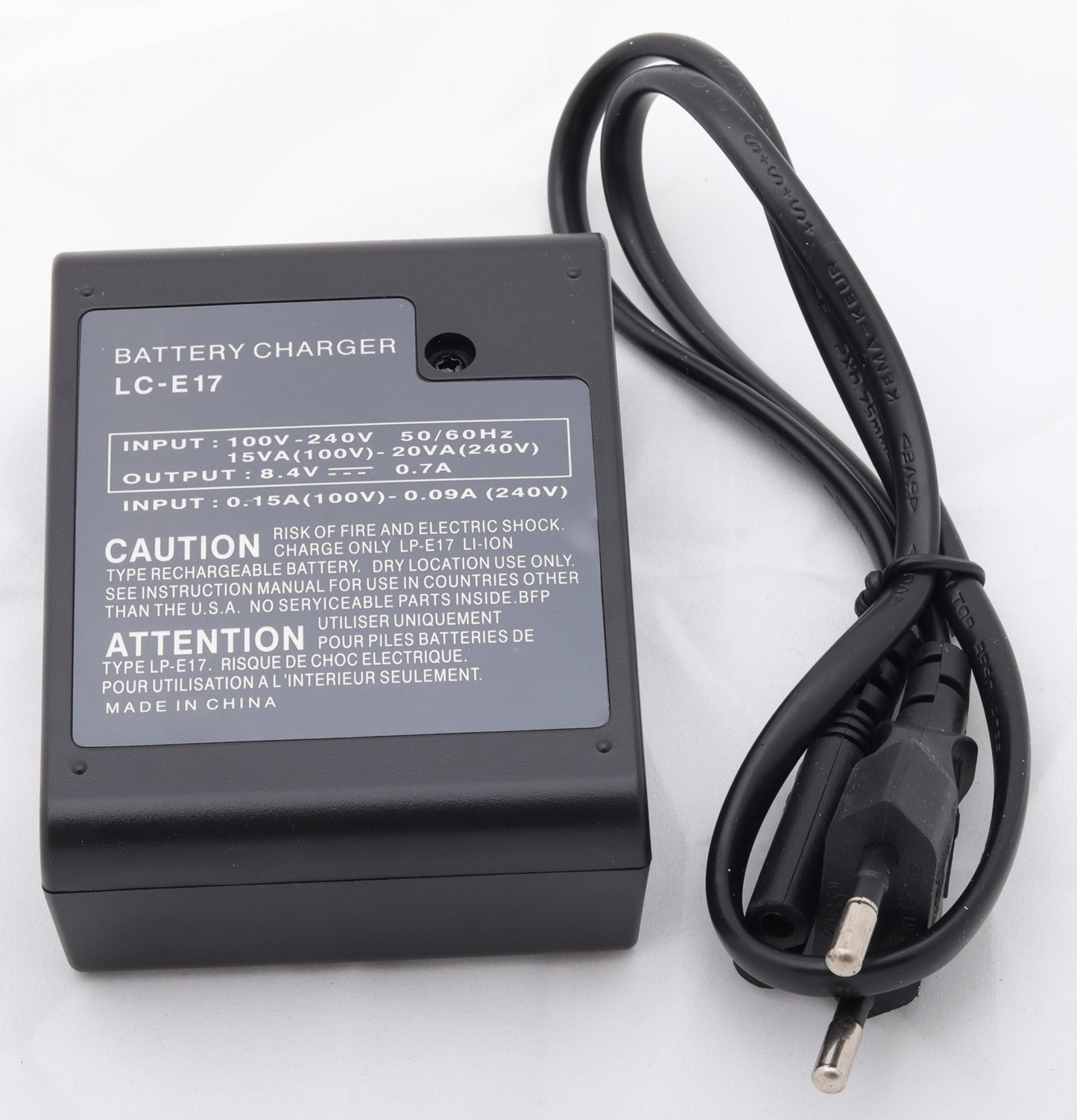 LC-E17 Battery Charger – Fast & Reliable Charging for LP-E17 Batteries