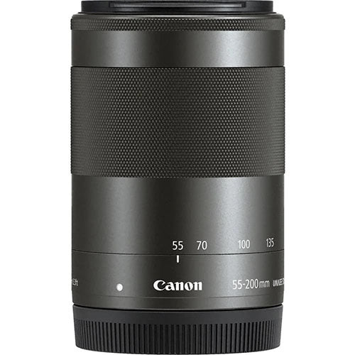 π Canon EF-M 55β200mm f/4.5β6.3 IS STM Lens β Compact Telephoto for EOS M Cameras (Used)