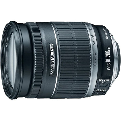 🌍 Canon EF-S 18-200mm f/3.5-5.6 IS – All-in-One Zoom for Everyday Photography (Used)