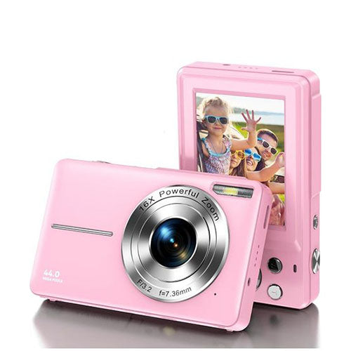 📸 44MP Digital Camera – Pink Edition Condition: Used