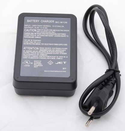 BC-W126 Battery Charger – Fast & Reliable Charging for NP-W126 Batteries