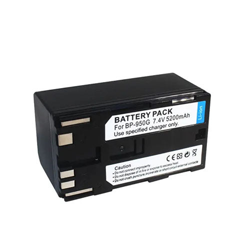 Battery Pack for Canon BP-955 (7.4V, 5200mAh)