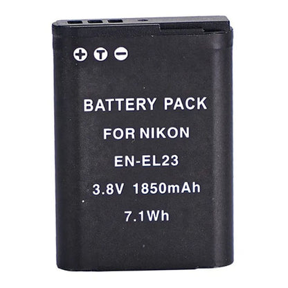 Battery Pack for Nikon EN-EL23 (3.8V 1850mAh 7.1Wh)