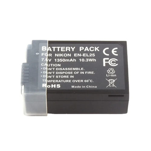 EN-EL25 Battery Pack – Rechargeable Lithium-Ion Battery for Nikon Z50 & Zfc