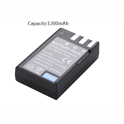 EN-EL9 Battery Pack – Rechargeable Lithium-Ion Battery for Nikon DSLR Cameras