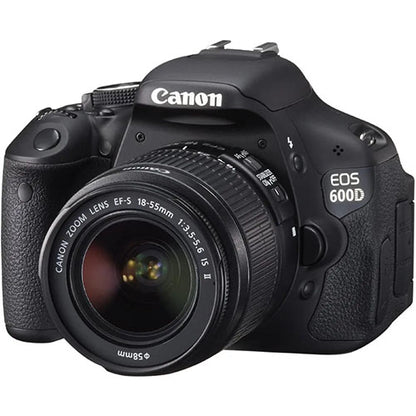 📸 Canon EOS 600D with 18–55mm Lens – DSLR Camera Kit (Used)  Condition: Used