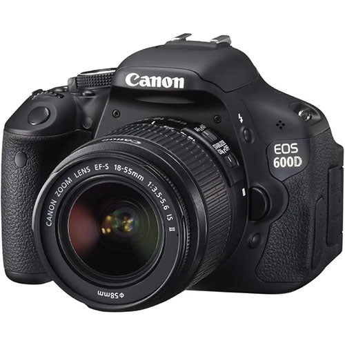 📸 Canon EOS 600D with 18–55mm Lens – DSLR Camera Kit (Used)  Condition: Used