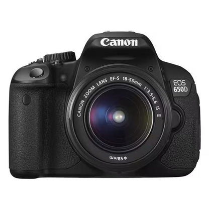 📸 Canon EOS 650D with 18–55mm Lens – Reliable DSLR Kit (Used)  Condition: Used – Excellent Working Condition