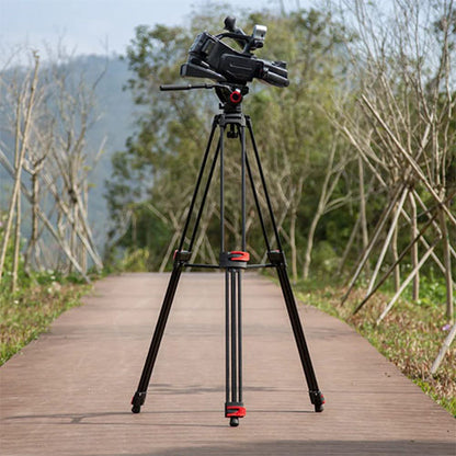 🎥 Heavy Duty Tripod Fluid Head – Smooth, Professional Pan & Tilt Control