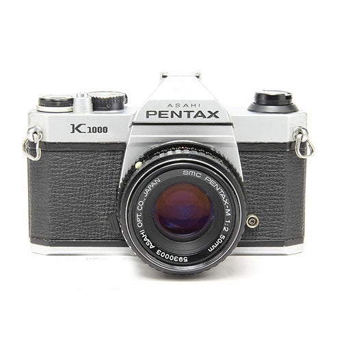 📸 Pentax K1000 with 50mm Lens – Classic Film SLR Camera (Used