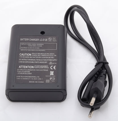 LC-E12E Battery Charger – Fast & Reliable Charging for LP-E12 Batteries
