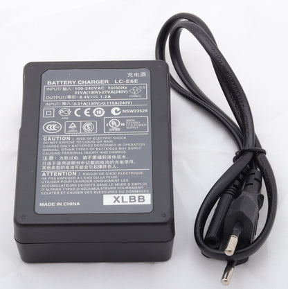 LC-E6 Battery Charger – Fast & Reliable Charging for LP-E6 Series Batteries