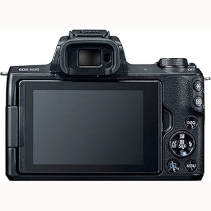 📸 Canon EOS M50 with EF-M 15–45mm Lens   Condition: Used