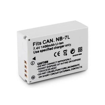 NB-7L Battery Pack – Rechargeable Lithium-Ion Battery for Canon PowerShot Cameras