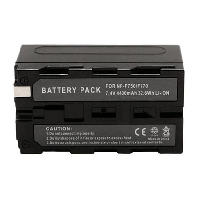 NP-F750 / NP-F770 Battery Pack – High-Capacity Rechargeable Lithium-Ion Battery for Sony Cameras & Video Equipment