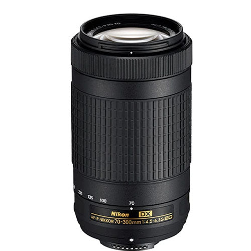 Nikon DX AF-P 70–300mm f/4.5–6.3G ED – Telephoto Zoom Lens (Used)  Condition: Used – Excellent Working Condition