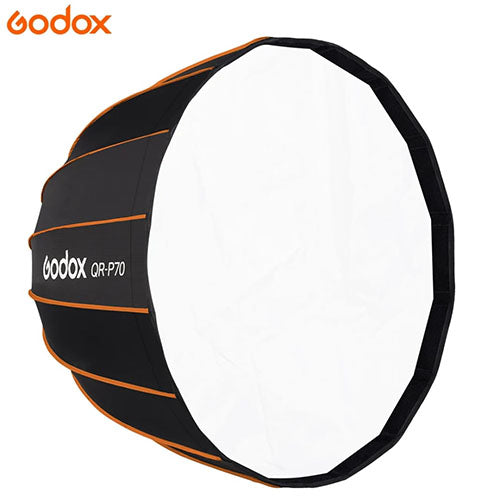 📸 Godox Softbox QR-P70 – Quick Release Parabolic Softbox (70cm)  Condition: New