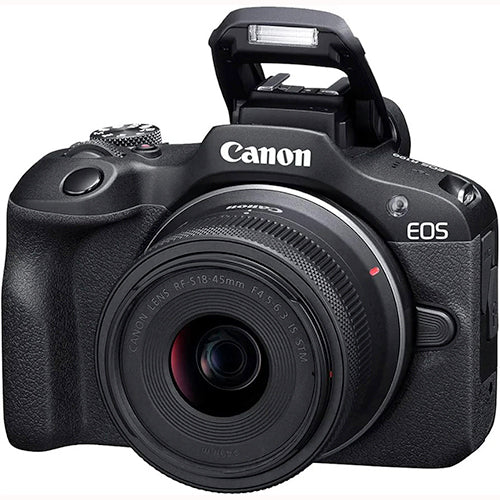Canon EOS R100 Mirrorless Camera with RF-S 18–45mm Lens (Used)