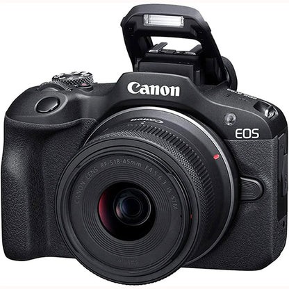 Canon EOS R100 Mirrorless Camera with RF-S 18–45mm Lens (Used)