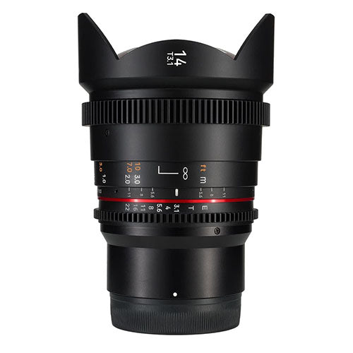 🌌 Rokinon 14mm T3.1 Cine DSX Ultra Wide-Angle Lens – Sony E-Mount (Used – Excellent Condition)