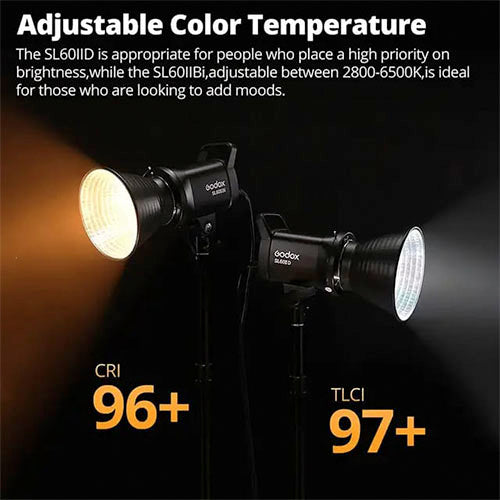 Godox SL60II D 5600K LED Video Light | High-Performance Studio