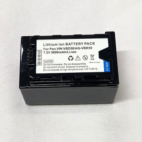 🔋 Replacement Battery Pack for Panasonic VW-VBD58 – 7.2V 5800mAh Li-Ion  Condition: New